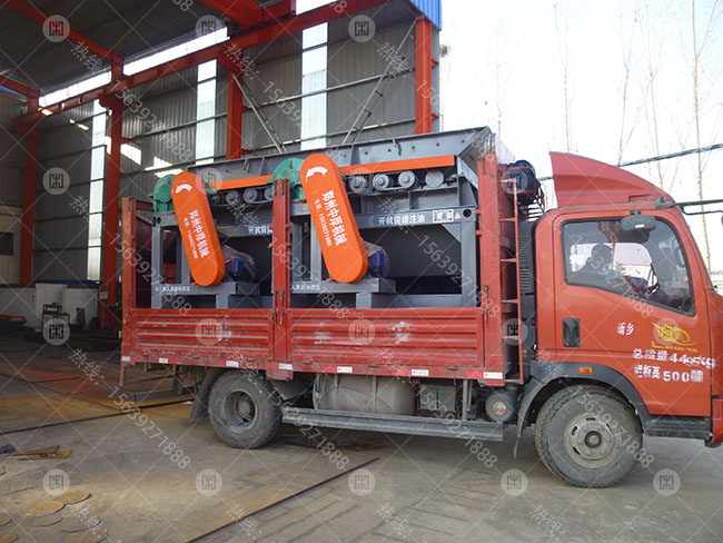 泥石分離機發貨、土石分離機發貨