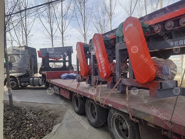 云南土石分離機使用現場