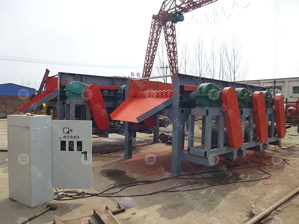 四川南充泥石分離機發貨