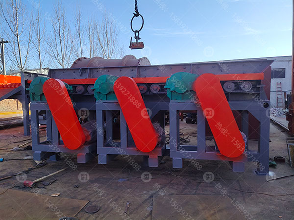 四川南充泥石分離機發貨