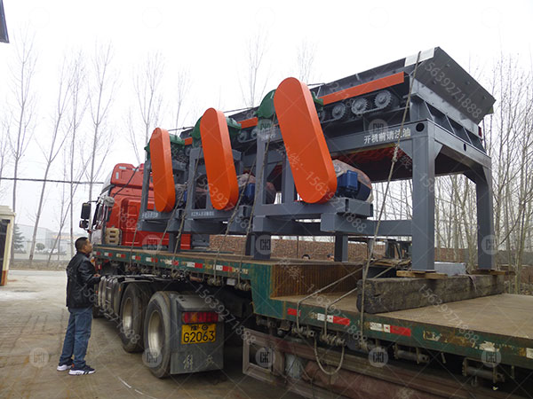 四川南充泥石分離機發貨